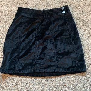 Free People Black Skirt